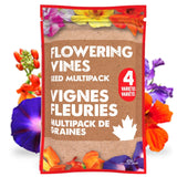4 Flowering Vines Variety Pack – Climbing Flowers up to 12 to 16 ft (3.6 to 4.9 m)