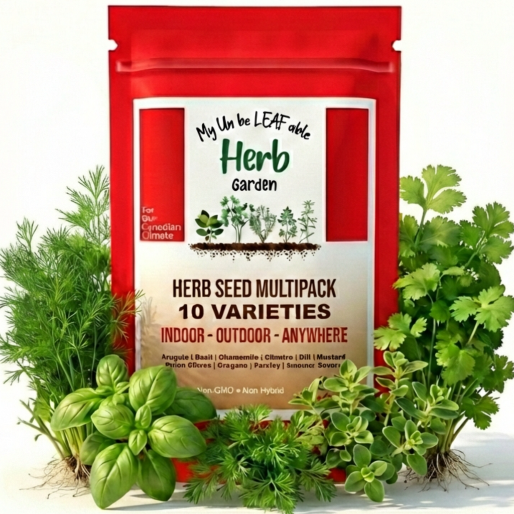10 Herb Variety Pack - 10 Container Herbs Variety Pack