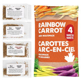 Rainbow Carrot Variety Pack - 4 Packets, Endless Options