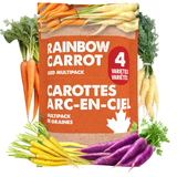Rainbow Carrot Variety Pack - 4 Packets, Endless Options