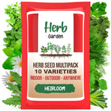10 Herb Variety Pack - 10 Container Herbs Variety Pack