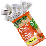 10‑Variety Heirloom Vegetable Seed Pack – Great for Small & Urban Gardens