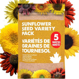 Sunflower Seed Variety Pack – 5 Beautiful Sunflower Types
