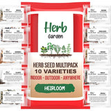 10 Herb Variety Pack - 10 Container Herbs Variety Pack
