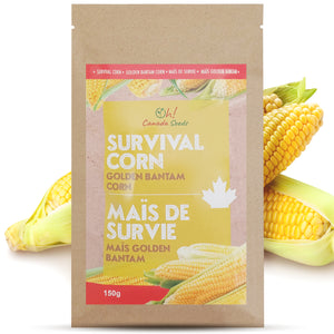 Survival Corn - Golden Bantam Corn – 160g, 500seeds