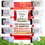 10 Herb Variety Pack - 10 Container Herbs Variety Pack